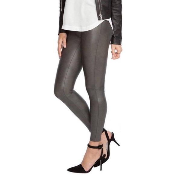 Spanx High Rise Faux Leather Leggings - Picture 1 of 10